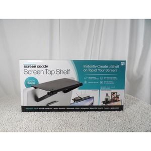 Screen Caddy Screen Monitor Top Shelf Space Saver 13.4” x 6.5”